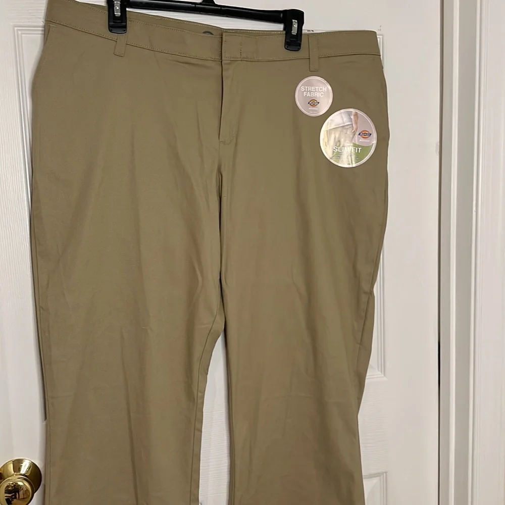 Dickies Women's Khaki Work Pants